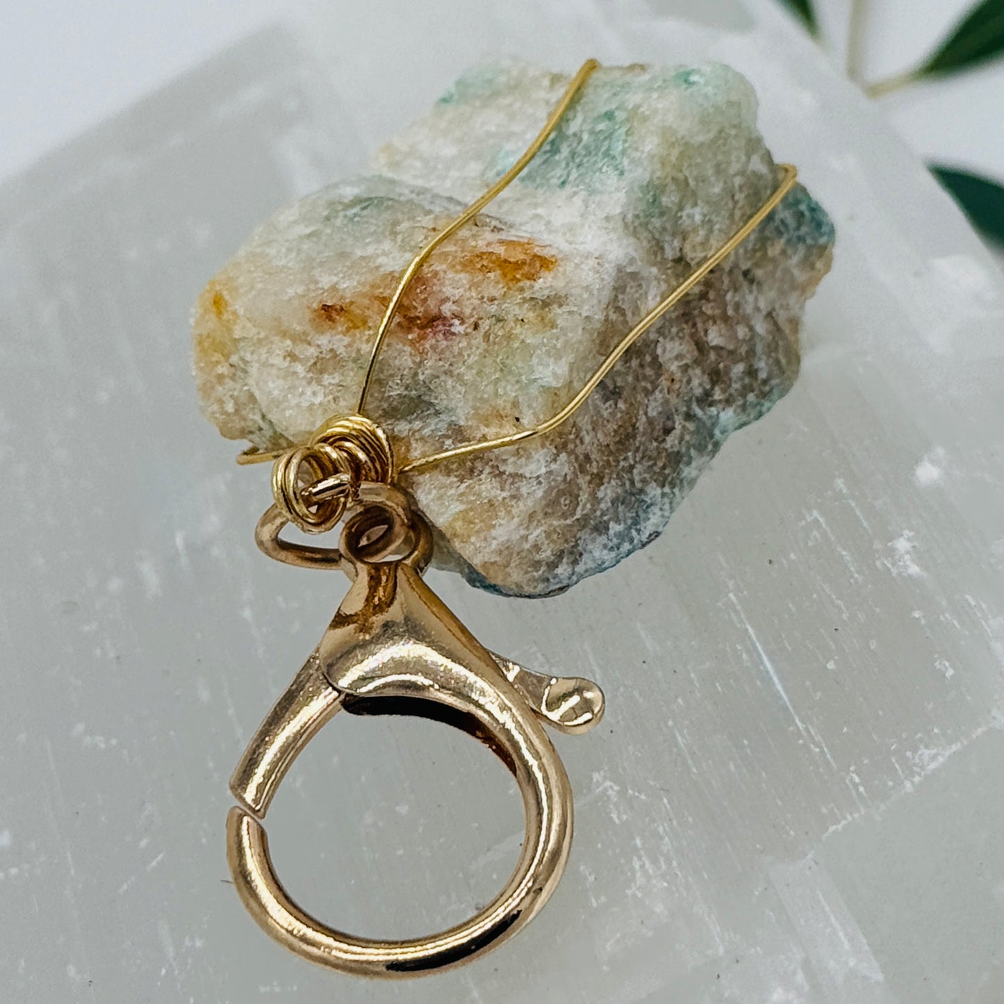 Aventurine Keychain