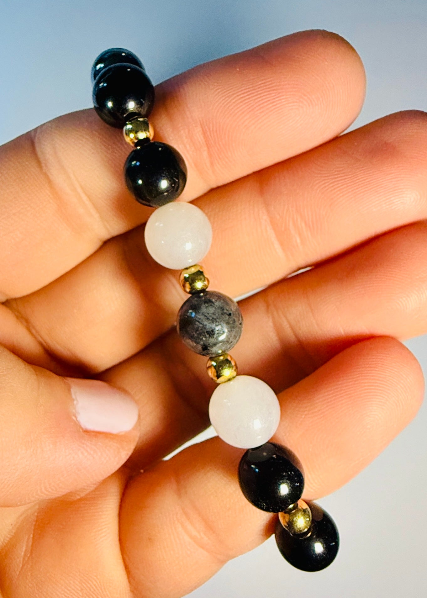 Lunar Cycle Crystal Bracelet