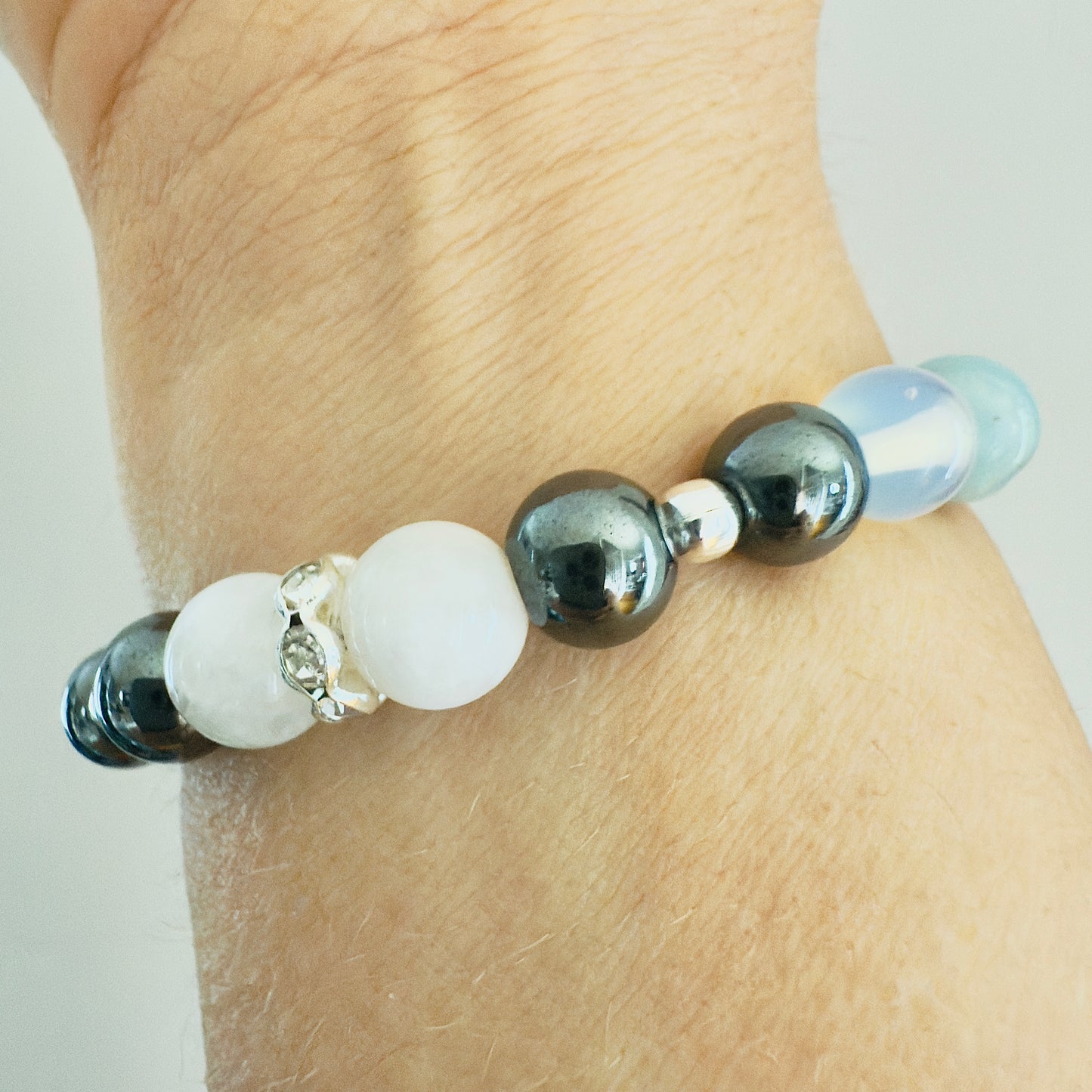 Cancer Zodiac Crystal Bracelet