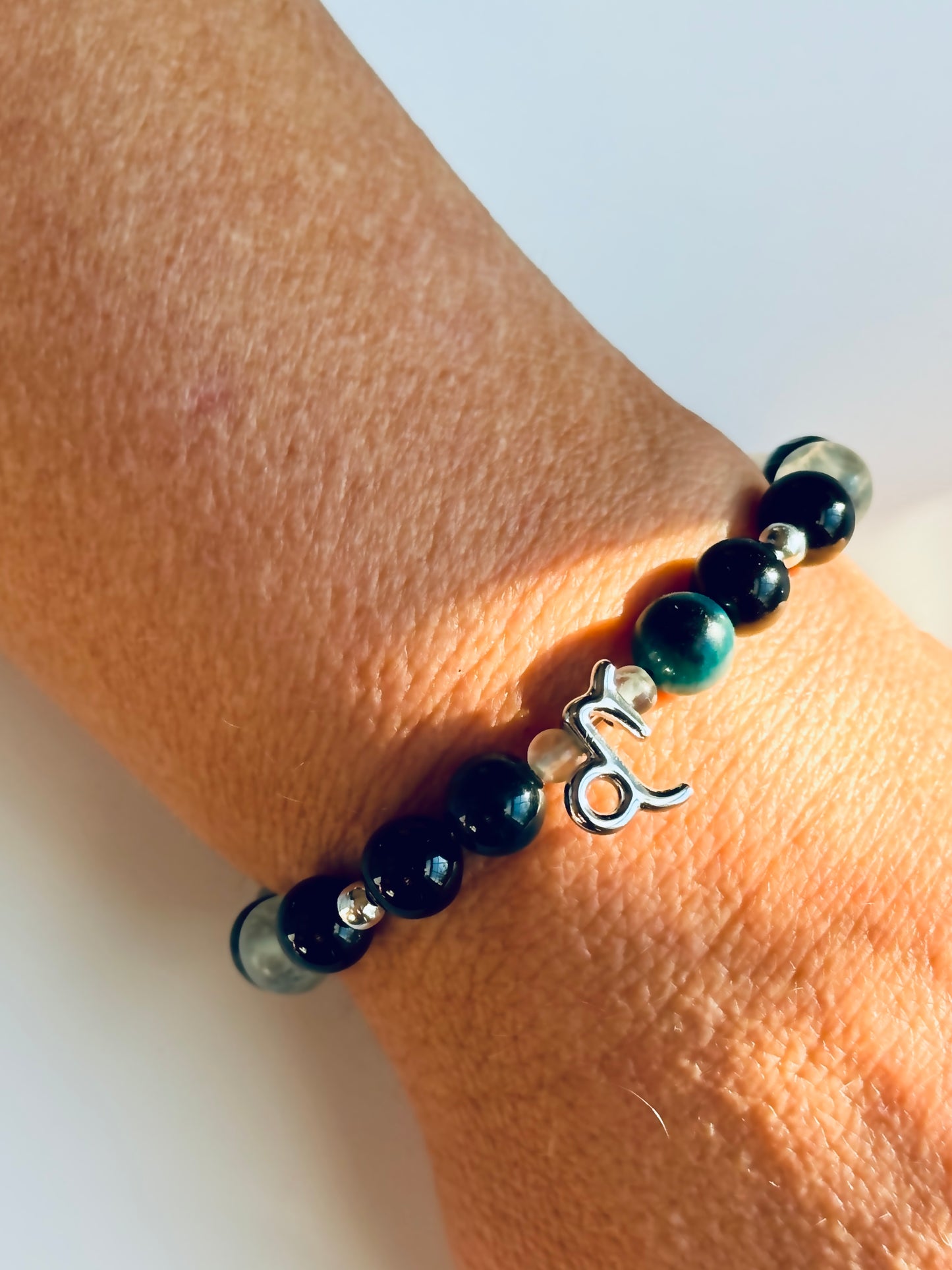 Capricorn Zodiac Crystal Bracelet