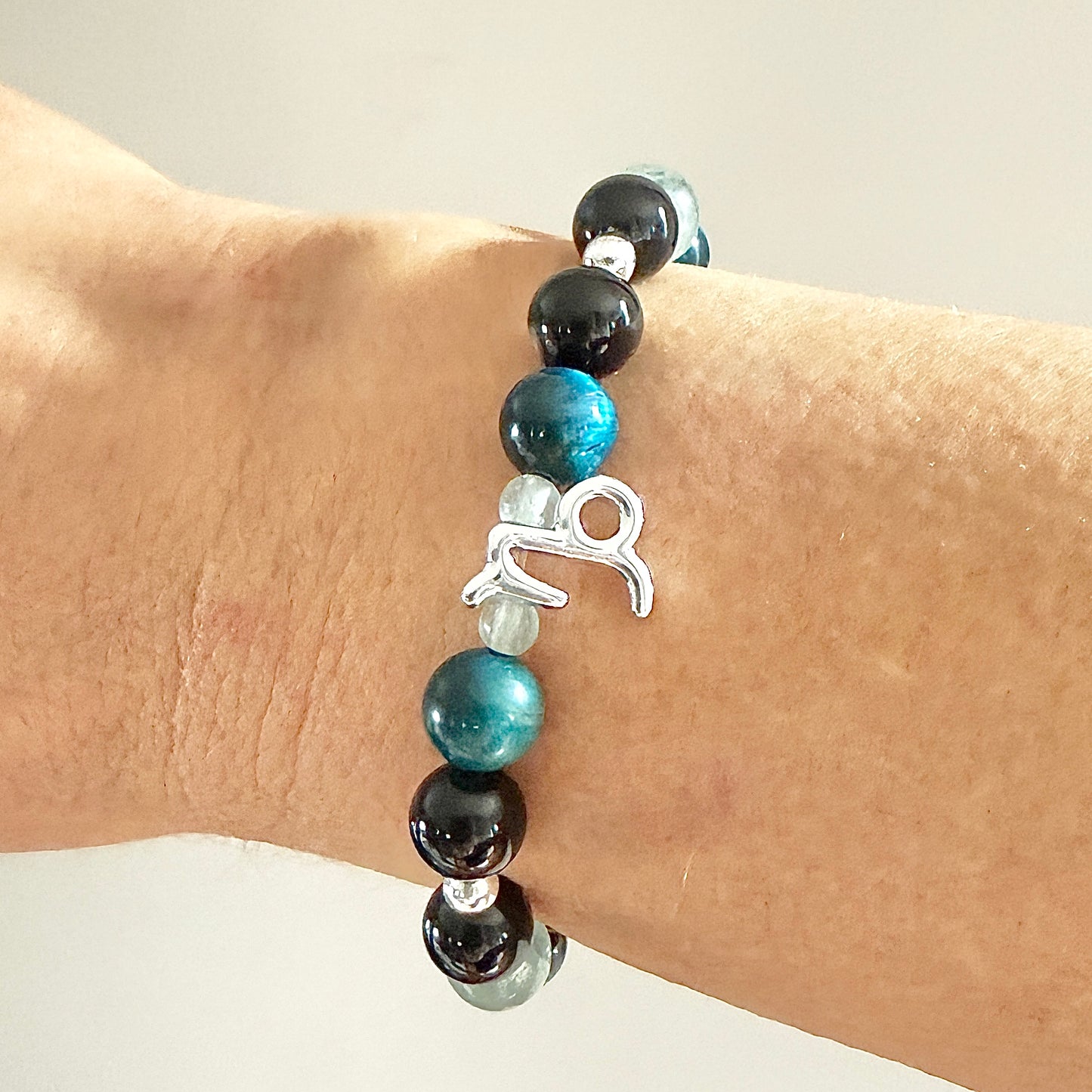 Capricorn Zodiac Crystal Bracelet