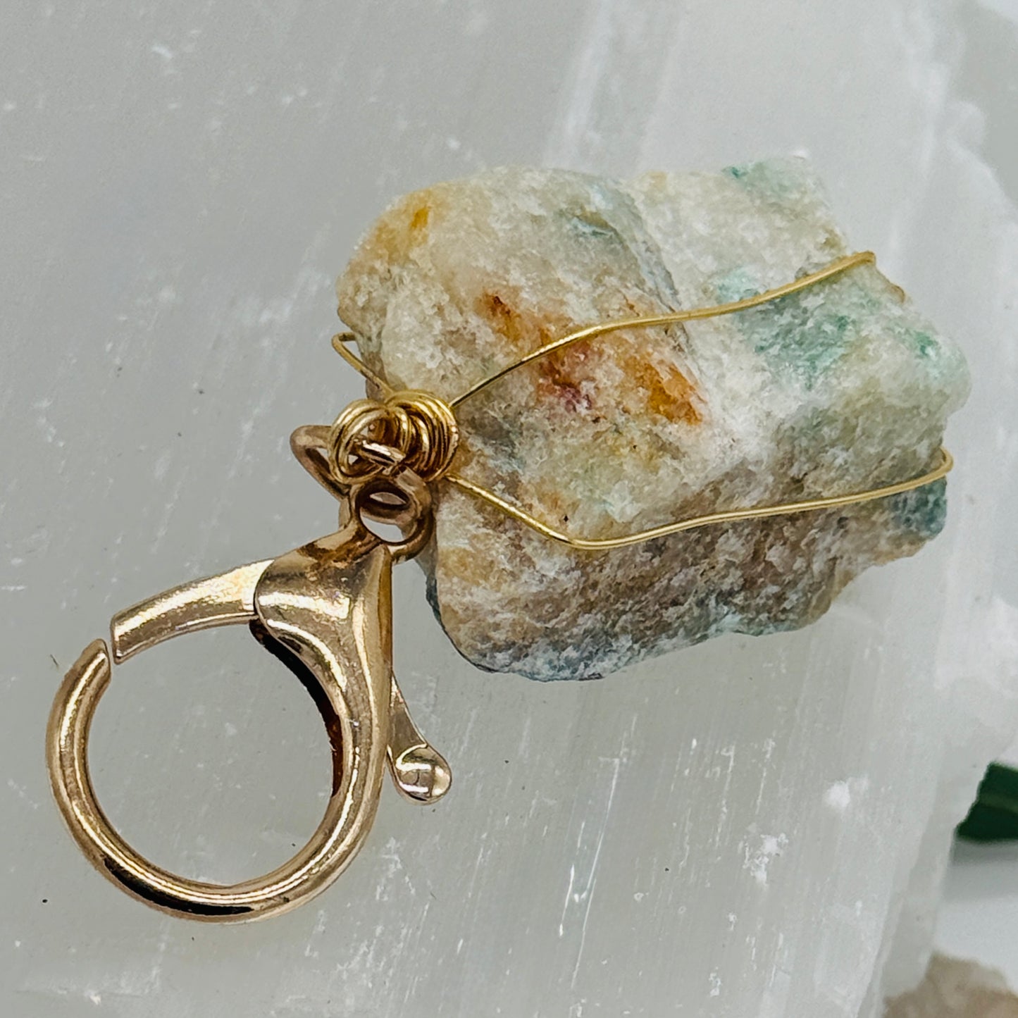Aventurine Keychain