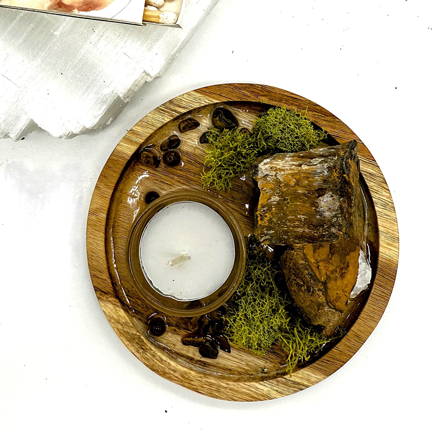 Tigers Eye Candle Altar