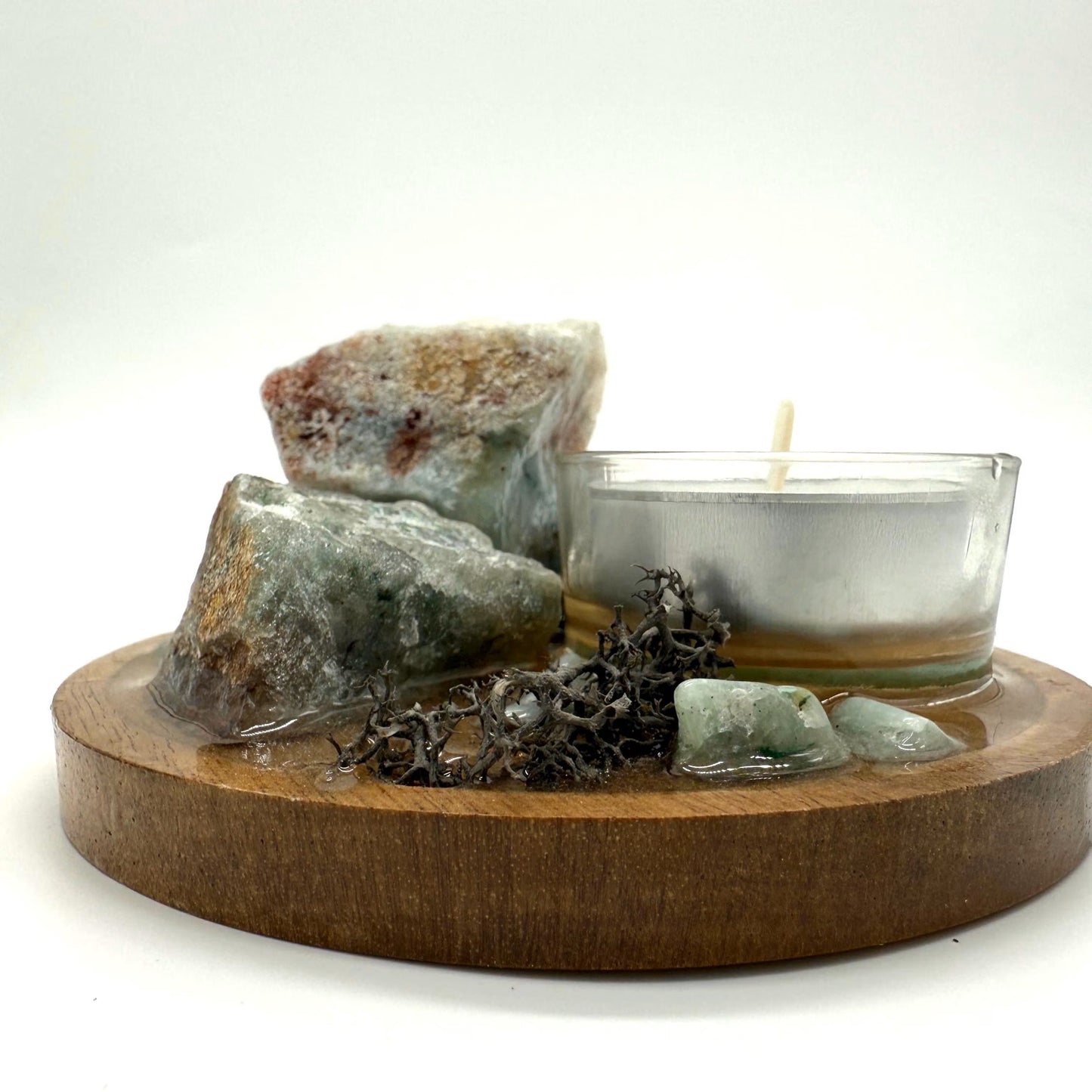 Aventurine Candle Altar