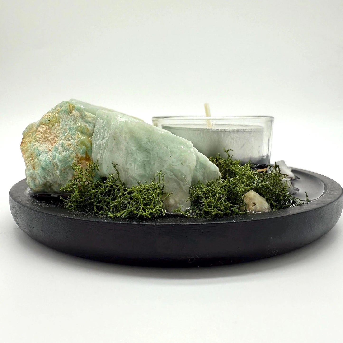 Amazonite Candle Altar