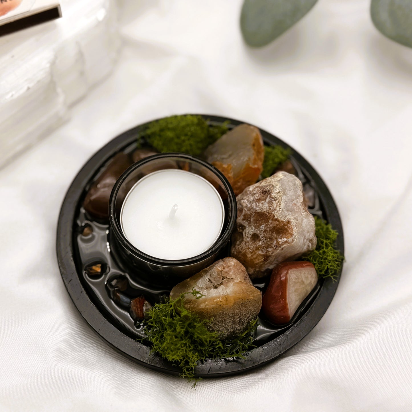 Carnelian Candle Altar
