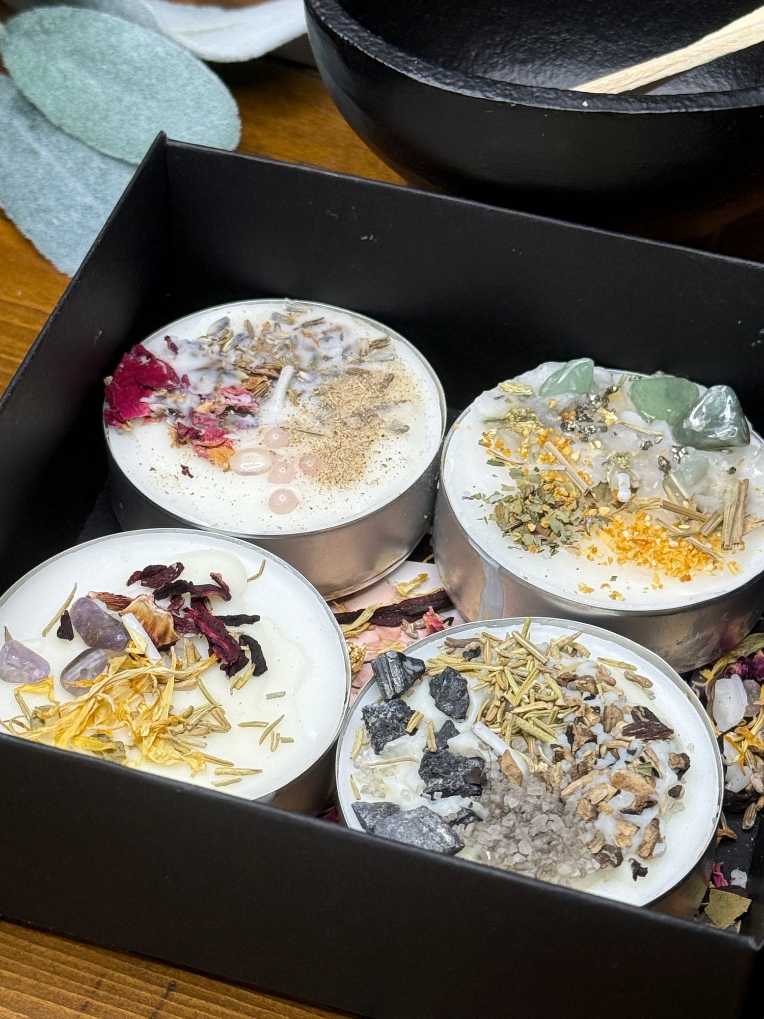 Crystal Spell Tealight Candle