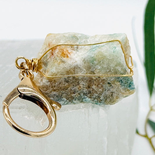 Aventurine Keychain