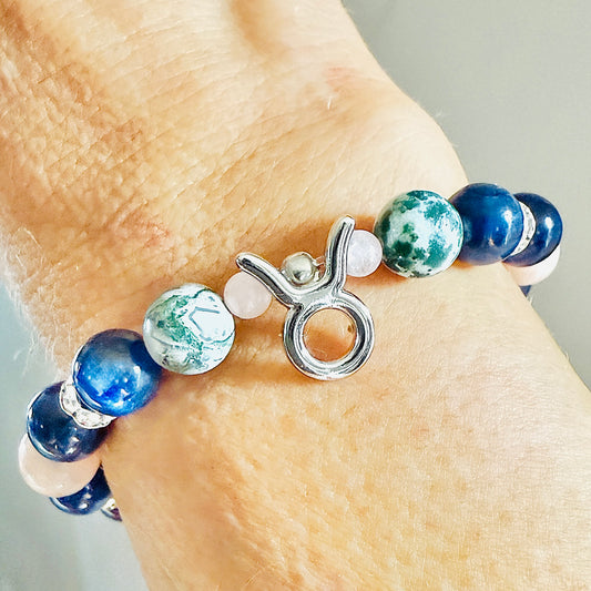 Taurus Zodiac Crystal Bracelet