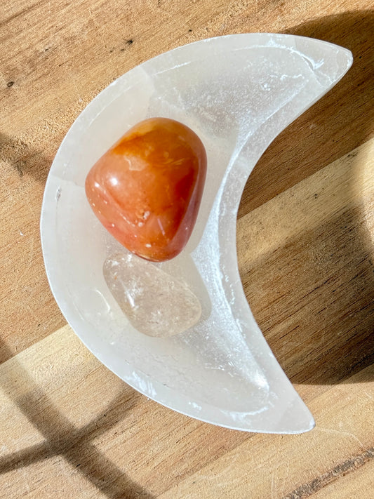Selenite Moon Ritual Bowl