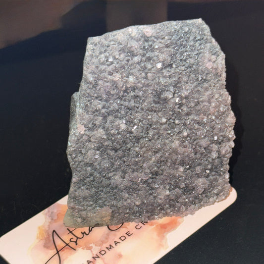 Amethyst Aura Desk Stone