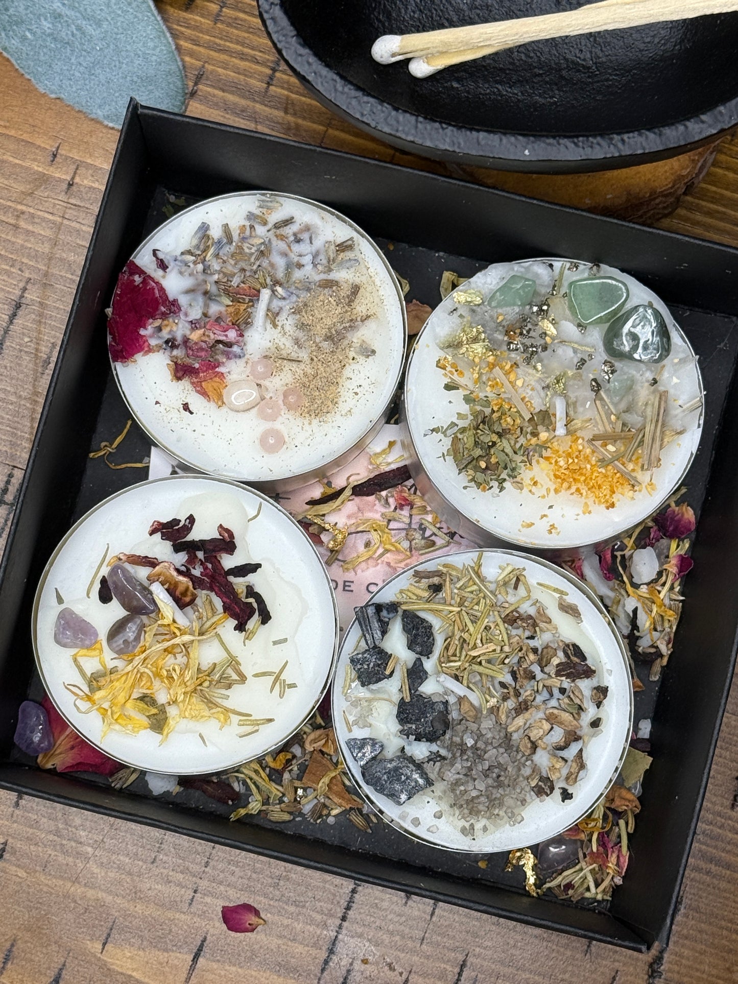 Intention Spell Tealight Candle