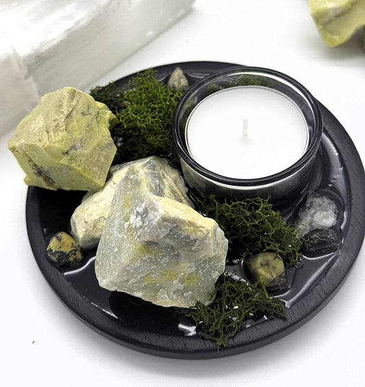 Serpentine Candle Altar