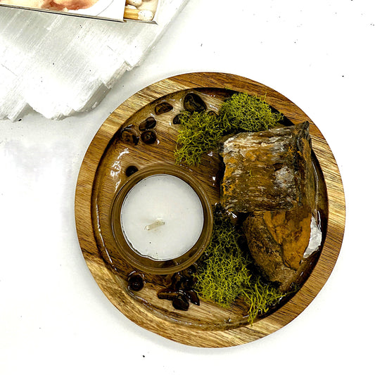 Tigers Eye Candle Altar