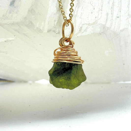 Peridot Pendant Necklace